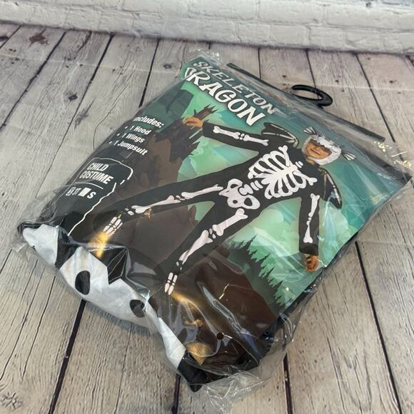 Skeleton Dragon Toddler Halloween Costume - Picture 5 of 6